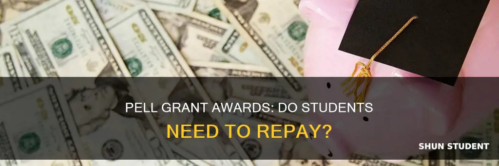 do students pay back pell grant awards