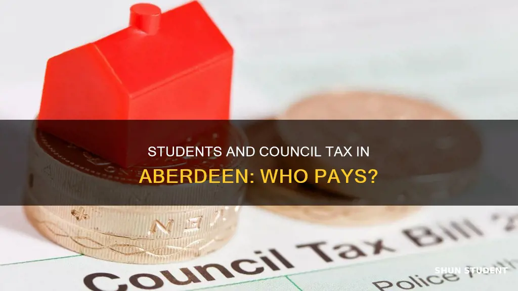 do students pay council tax aberdeen