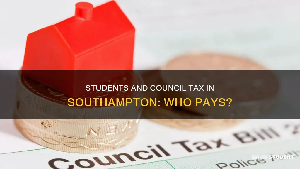 do students pay council tax in southampton