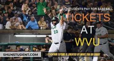 Who Pays for Baseball Tickets at WVU?