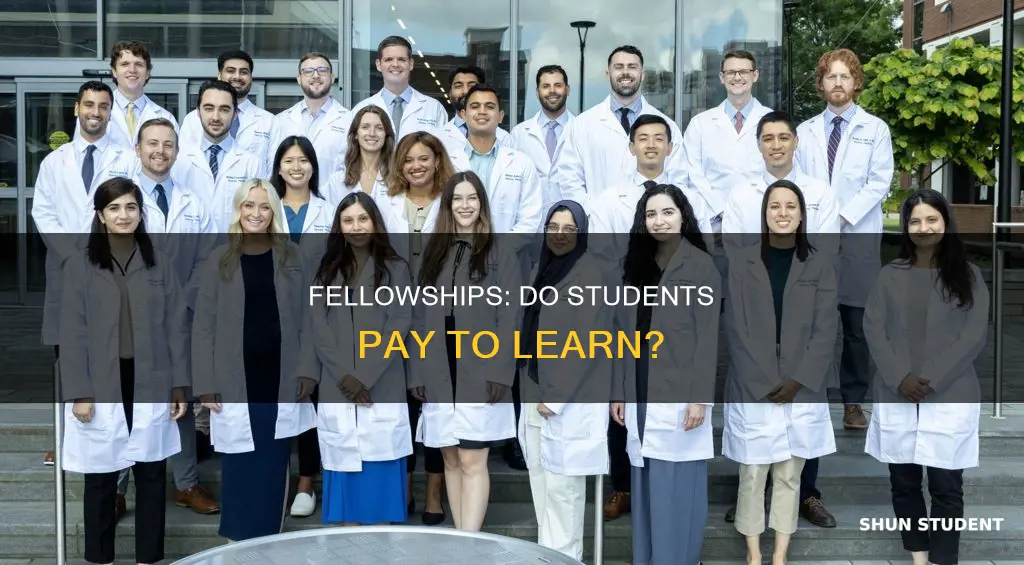 do students pay for medical fellowships