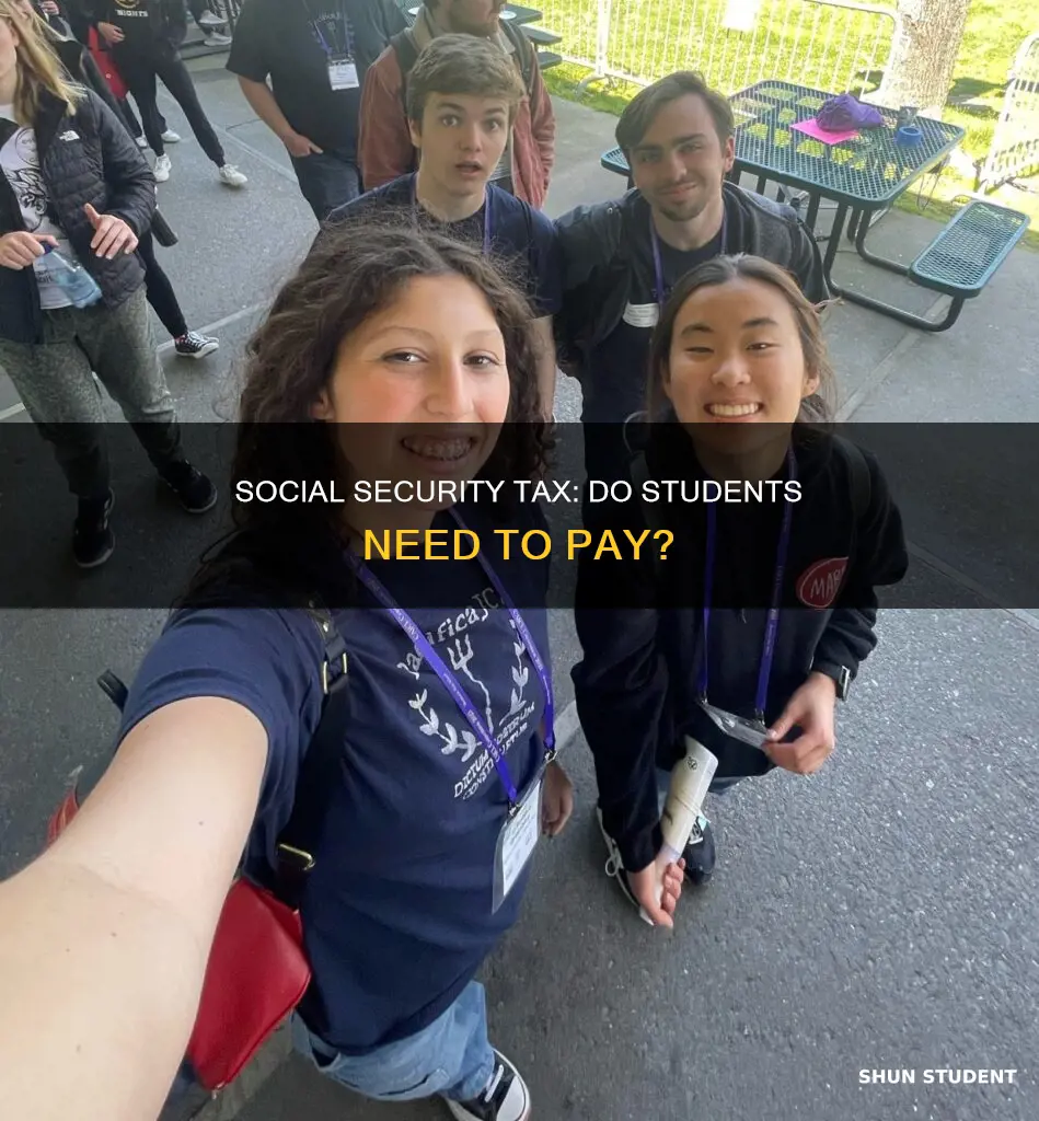 do students pay social security tax