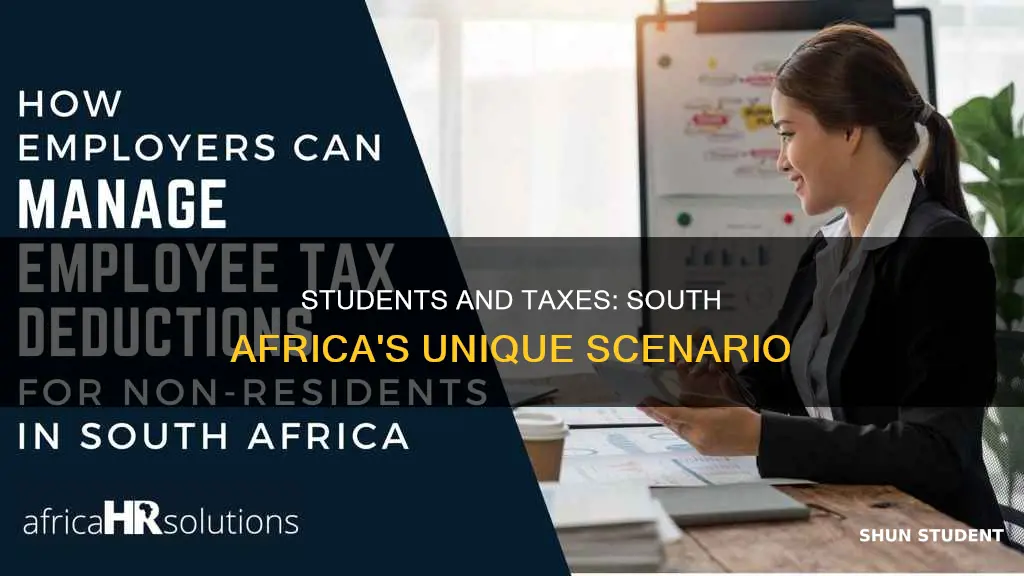do students pay tax in south africa