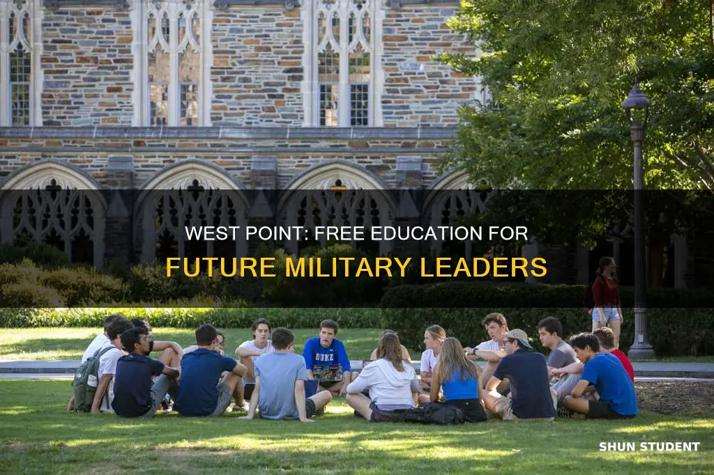 do students pay to attend westpoint