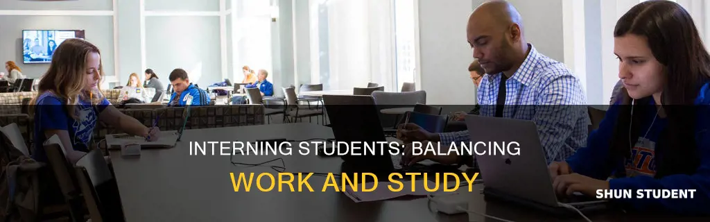 do students take classes in the semester they intern