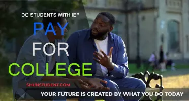 IEP Students: College Fees and Support