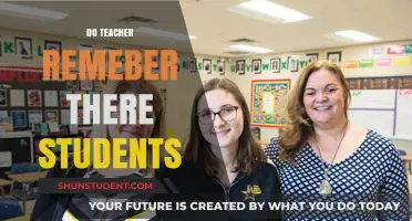 Do Teachers Remember Their Students? Exploring the Lasting Impact of Education