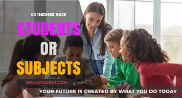 Teaching Beyond Subjects: Do Educators Shape Students or Syllabi?