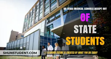 Exploring Opportunities: Out-of-State Admissions at Texas Medical Schools