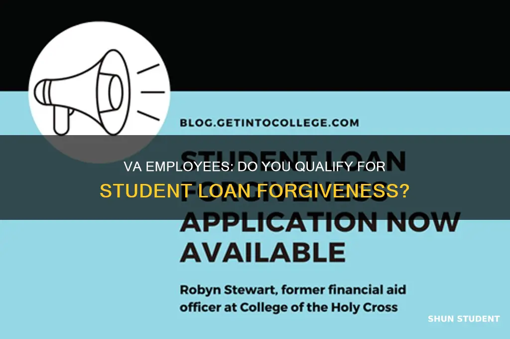 do the va qualify for student loan forgiveness