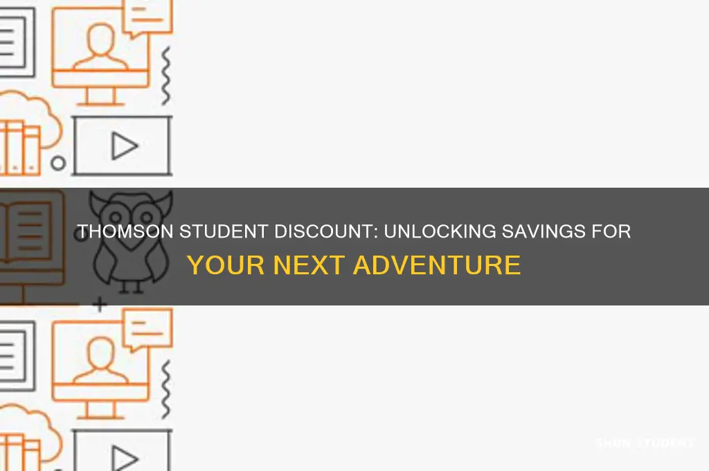do thomson do student discount