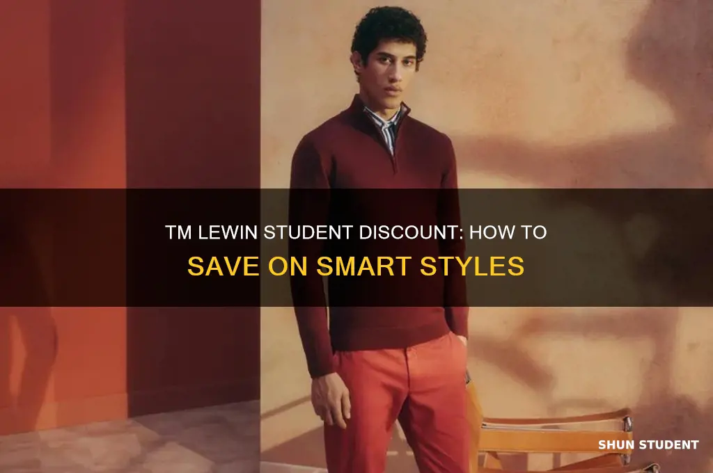 do tm lewin do student discount