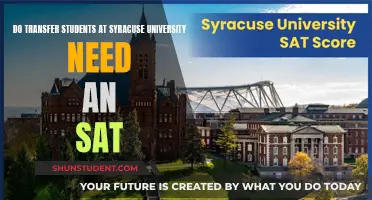 Syracuse University Transfer: SAT Scores Needed?