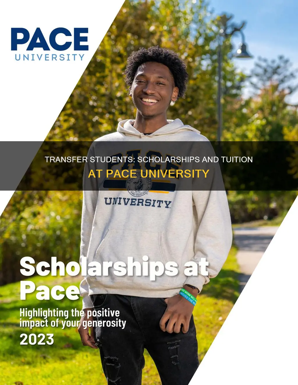 do transfer students recieve schoarships pace university tuition