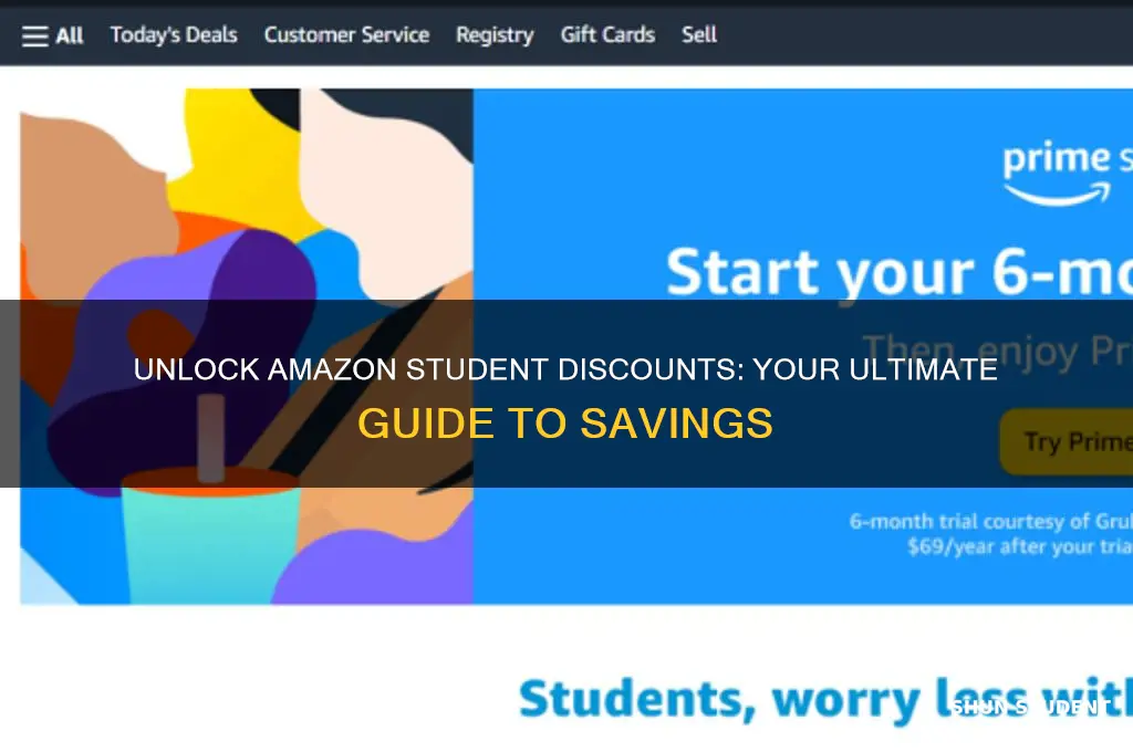 do u get student discount on amazon