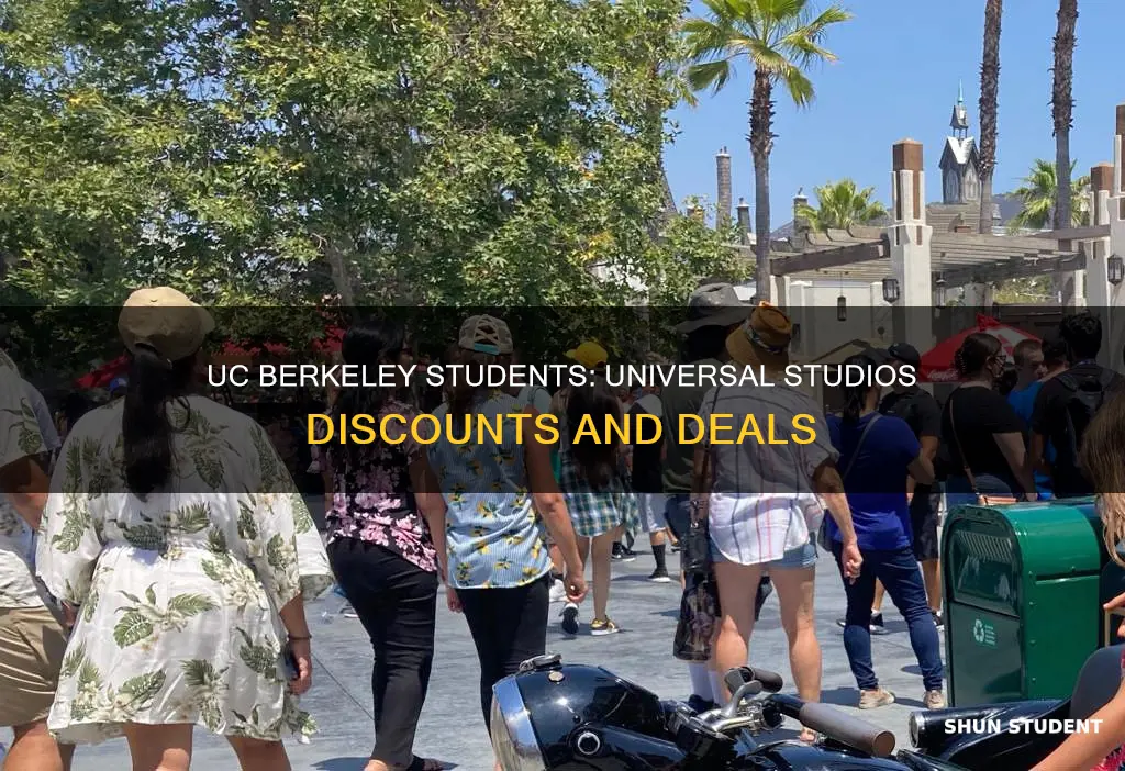 do uc berkeley students get a discount at universal studios