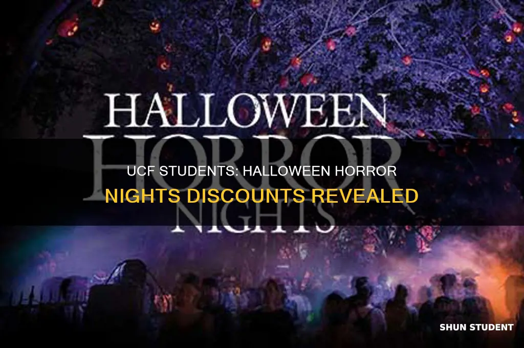 do ucf students get a discount at halloween horror nights