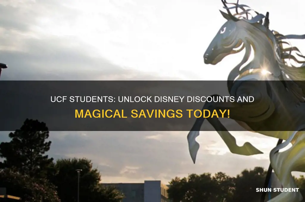 do ucf students get discounts to disney
