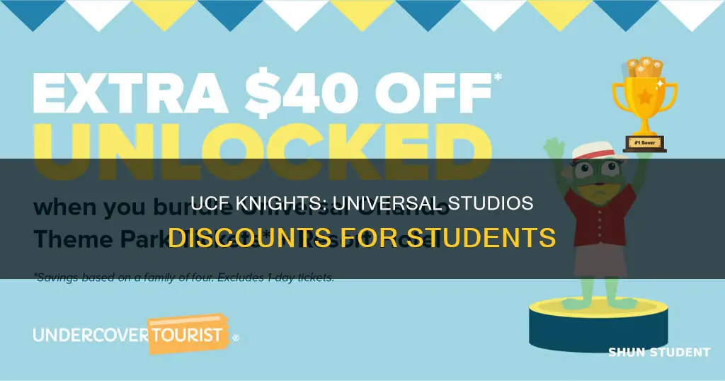 do ucf students get discounts to universal studios