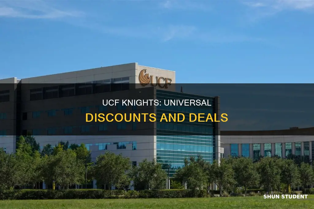 do ucf students get discounts to universal