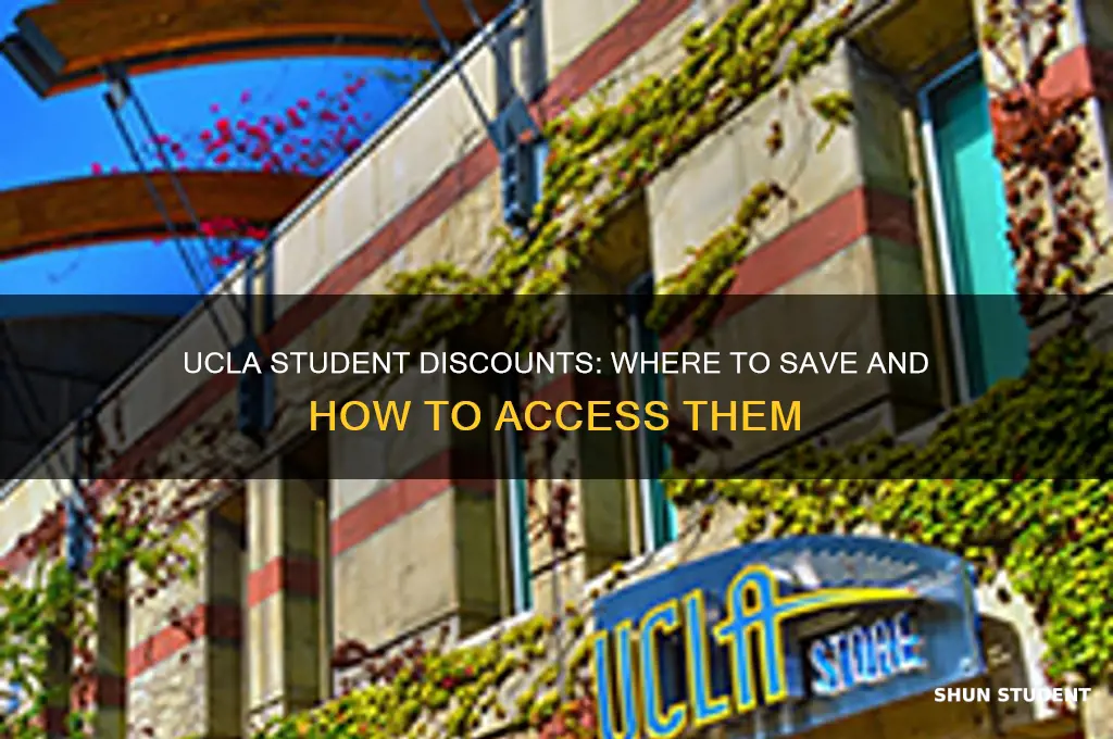 do ucla students get discounts