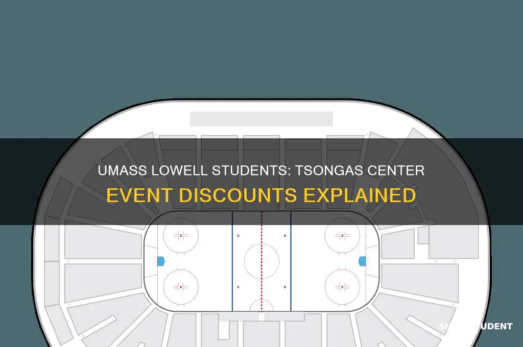 do umass lowell students get discount at tsongas center events