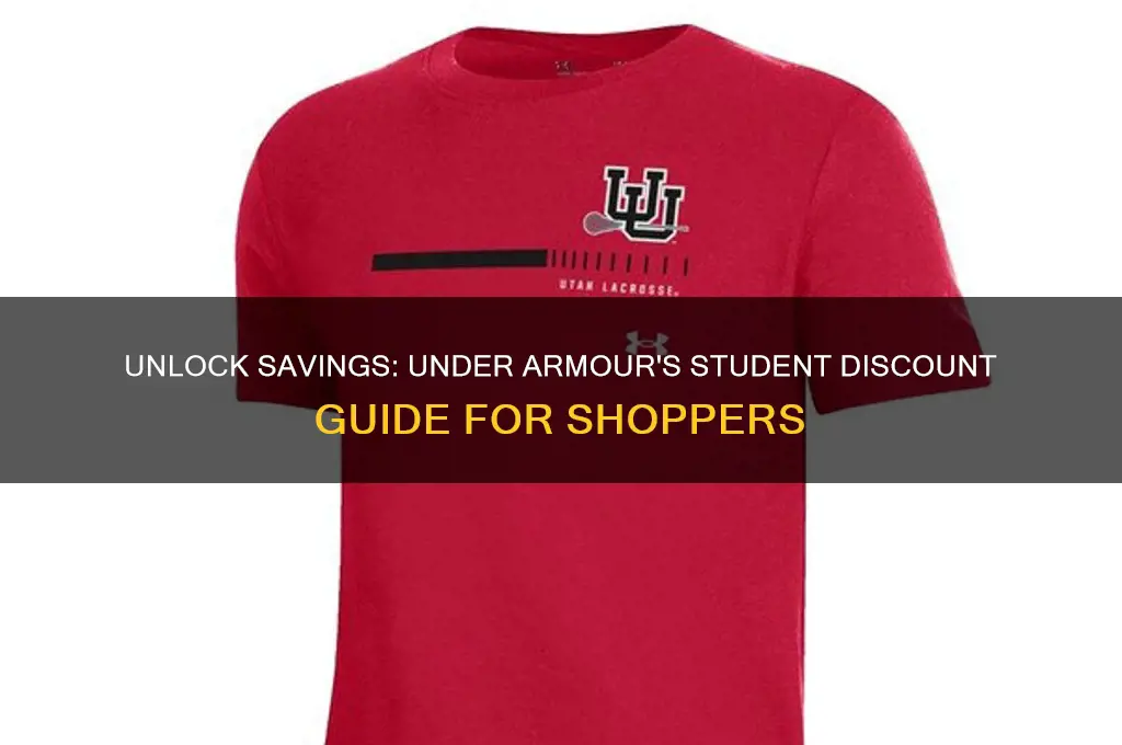 do underr armour have student discount