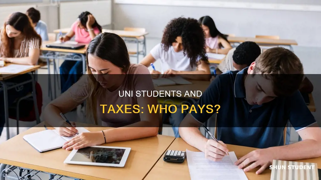 do uni students pay tax