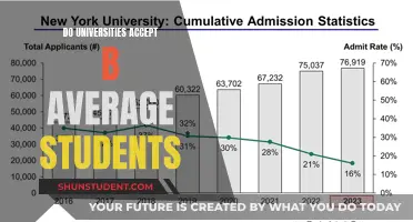 B-Average Students: University Admissions and You
