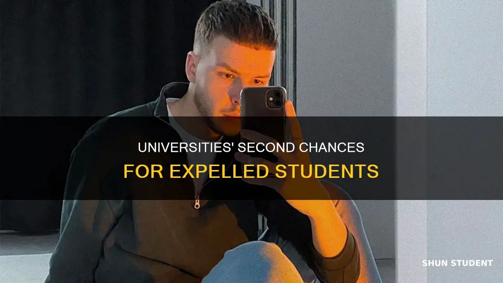 do universities accept expelled students