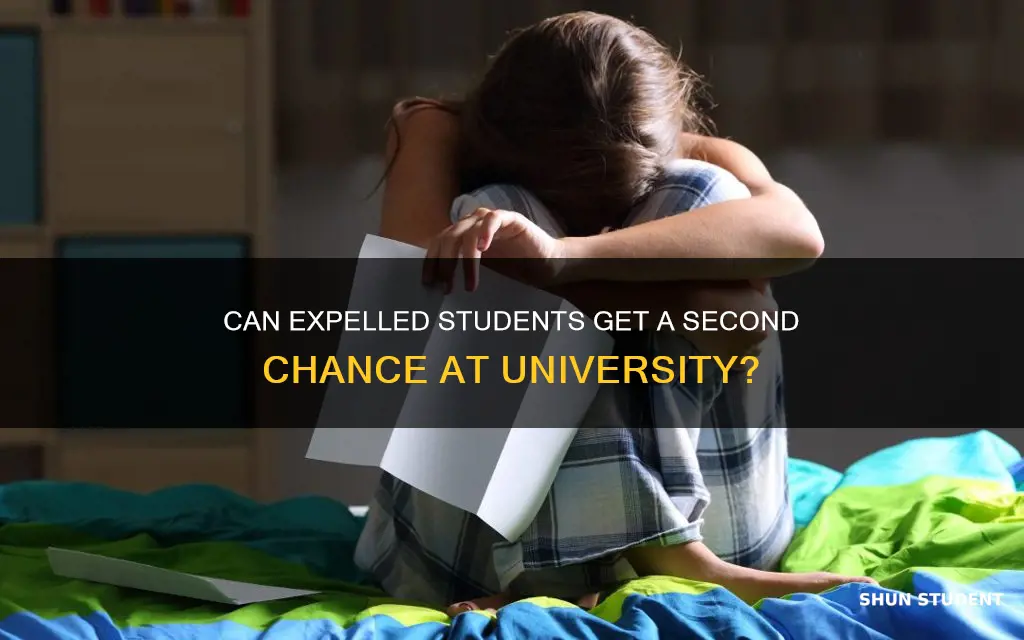 do universities accept expelled students