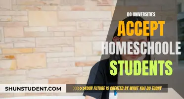 Homeschooled Students: University Admissions and Acceptance
