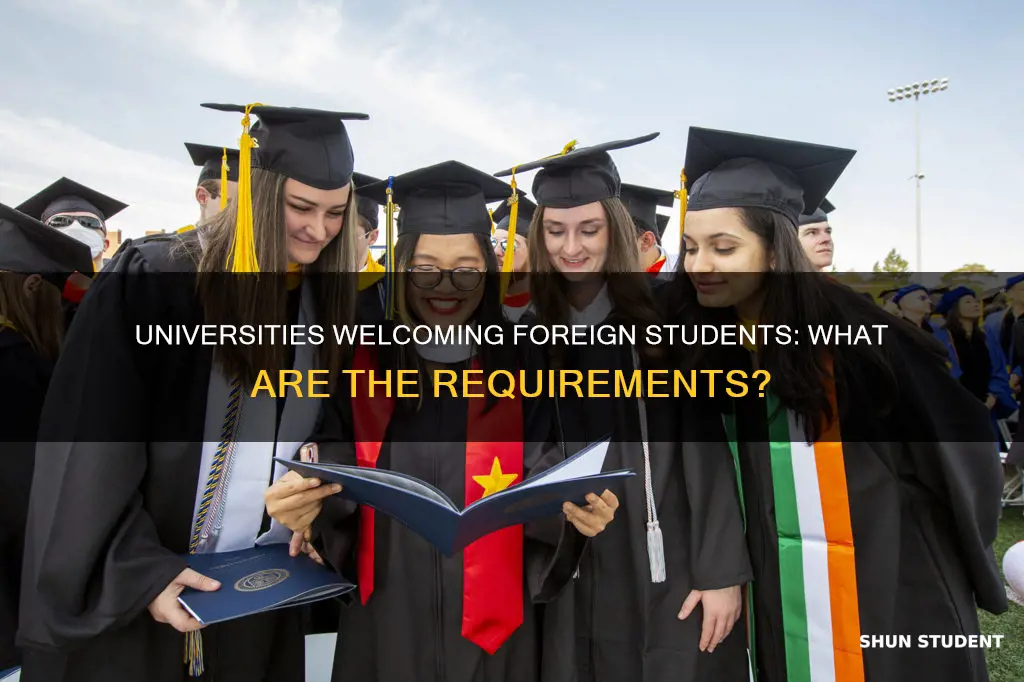 do universities accept students from a different country