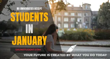 Universities Accepting Students in January: What You Need to Know