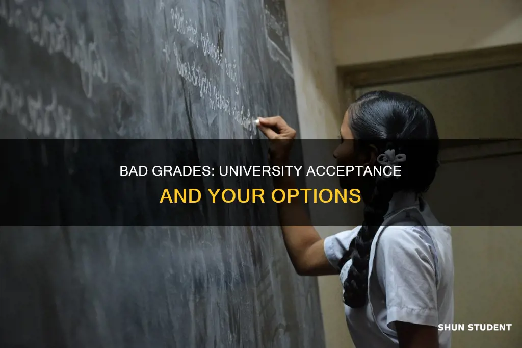 do universities accept students with bad grades