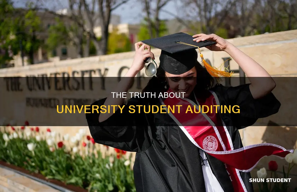 do universities audit students