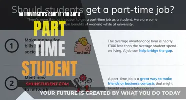 Part-Time Students: Do Universities Care or Not?