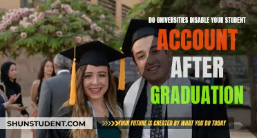 Student Accounts: Disabled After Graduation?