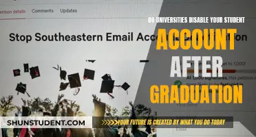 Student Accounts: Post-Graduation Access and Privileges