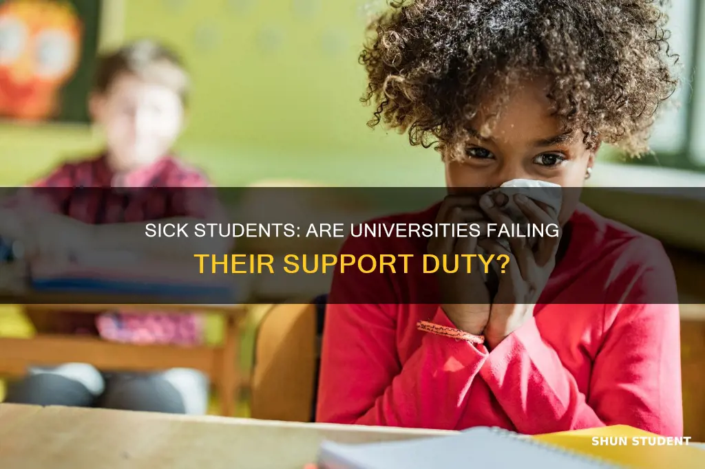 do universities fail sick students