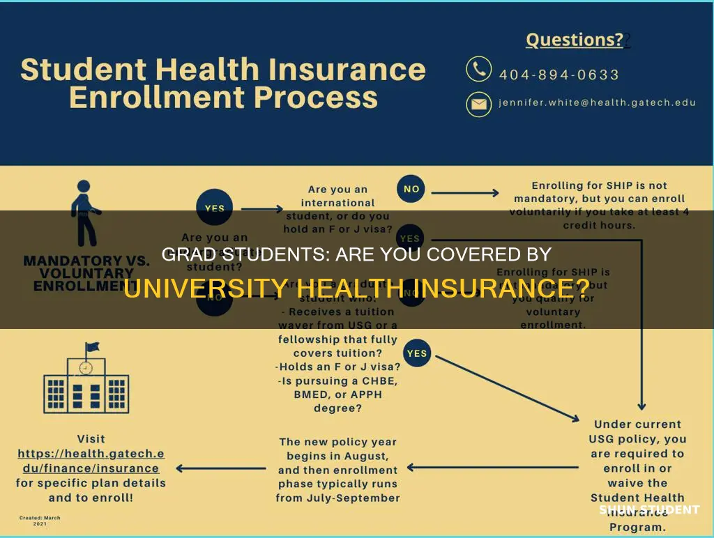 do universities give graduate students health insurance