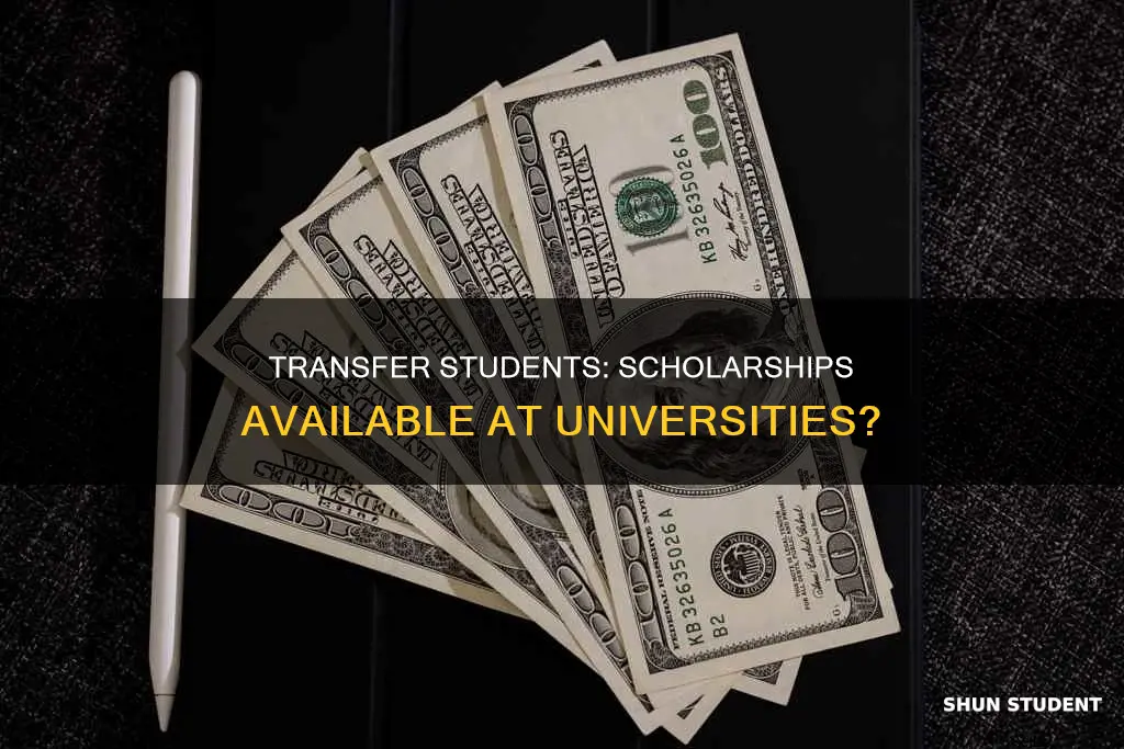 do universities give scholarships to transfer students