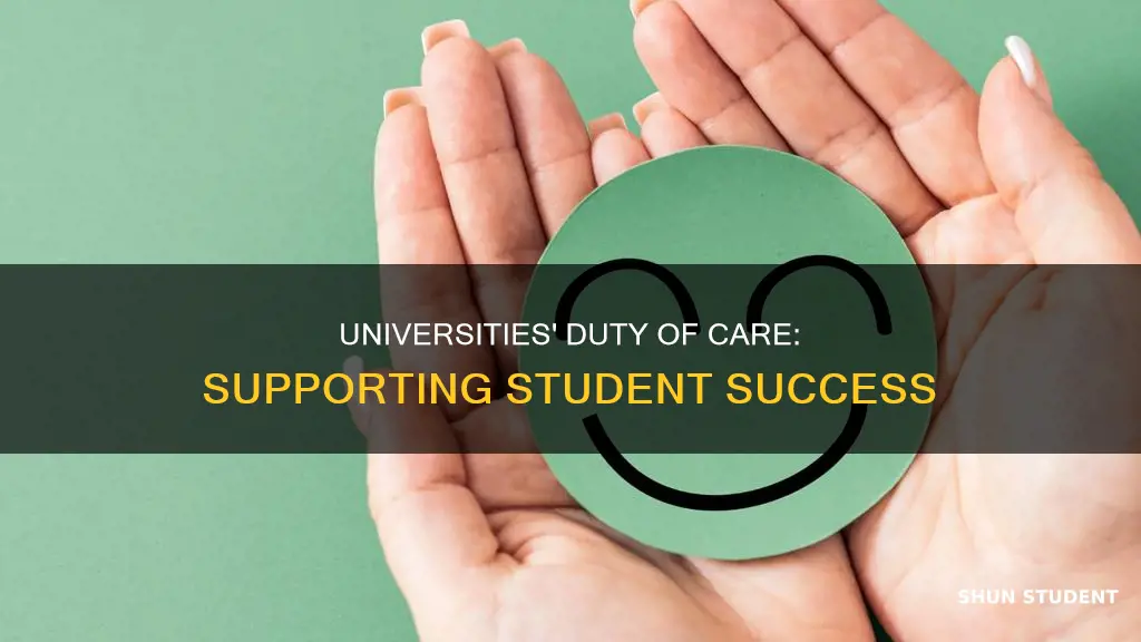 do universities have a duty of care to students