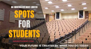 University Admissions: Limited Spots, Competitive Entry