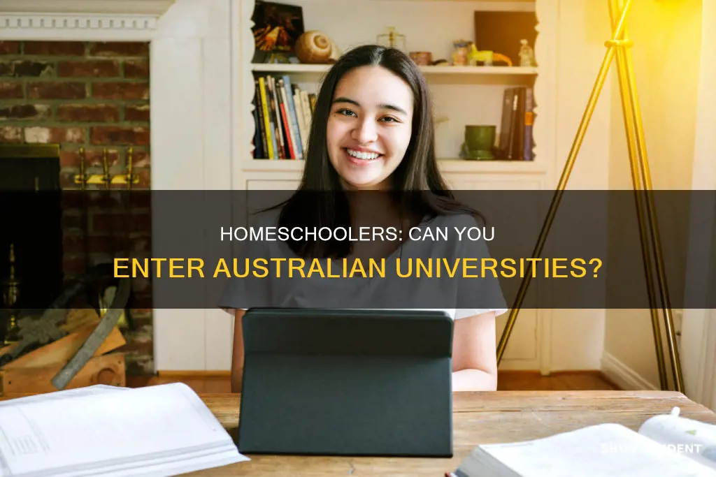 do universities in australia accept homeschool students