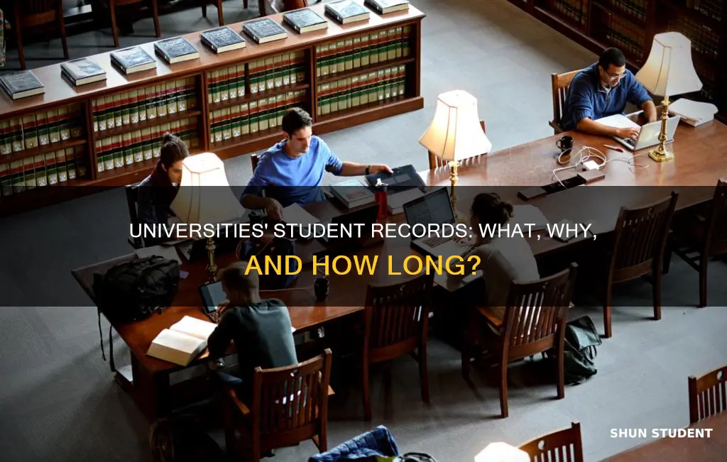 do universities keep records about students