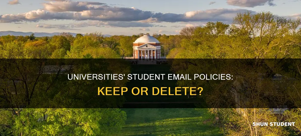 do universities let you keep your student email uva