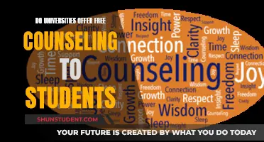 Universities: Free Counseling for Students?