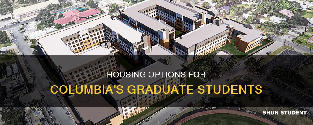 do universities offer housing for graduate students columbia