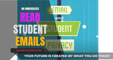 Student Emails: Do Universities Really Care?
